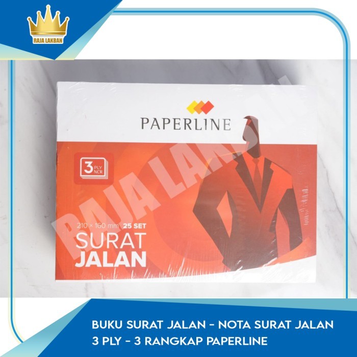 

NEW SERIES BUKU SURAT JALAN / NOTA SURAT JALAN 3 PLY / 3 RANGKAP PAPERLINE ORIGINAL QUALITY