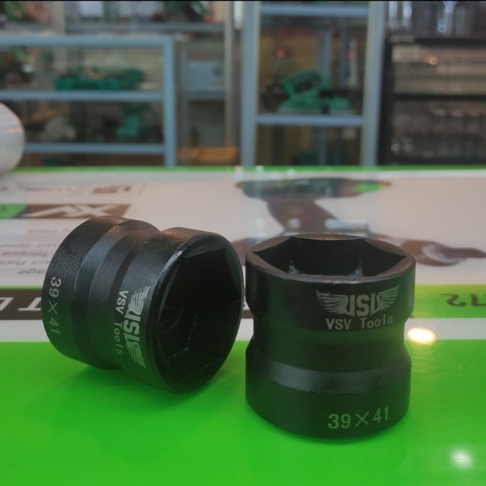 VSV TOOLS KUNCI SOK KAMPAS GANDA / BLOK KOPLING 39 X 41 MM