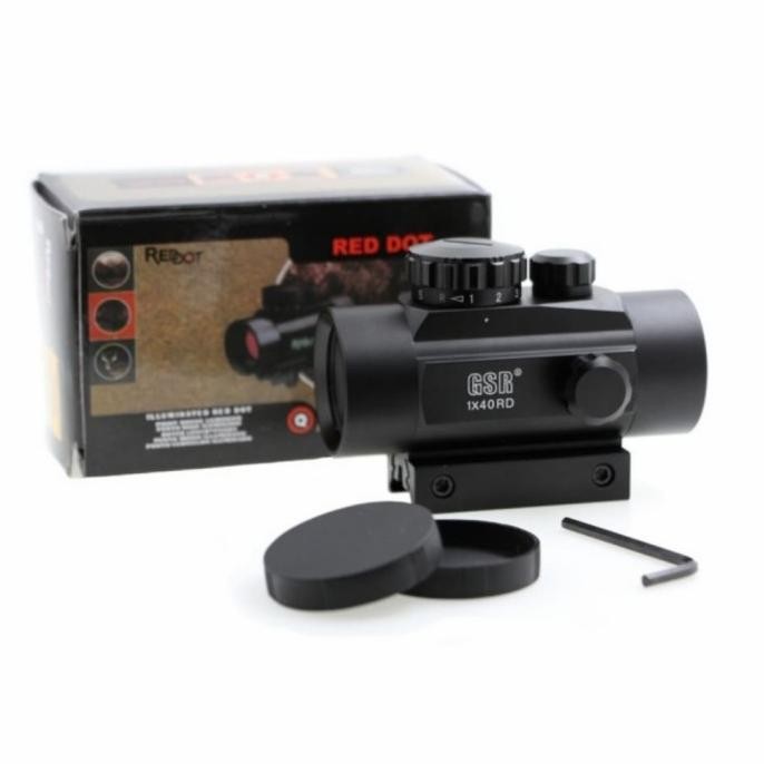 teleskop red dot gsr 1x40/red dot gsr1x40/ teleskop paser ikan.