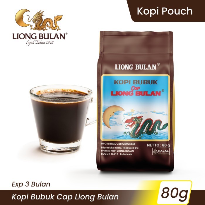 

Kopi Liong Bulan 80 Gr (Isi 10 Pcs) Tanpa Gula