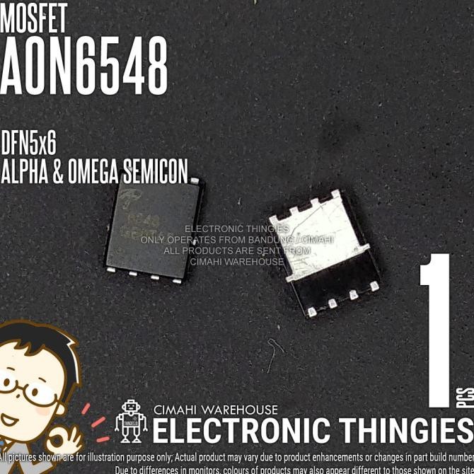 Murah AON6548 DFN5x6 ALPHA & OMEGA MOSFET AON thingie43 Murah