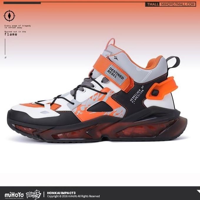Sale Herrscher Of Flamescion Theme Sneakers (Size 38/40/41/42/43/44/45) - Honkai Impact 3Rd