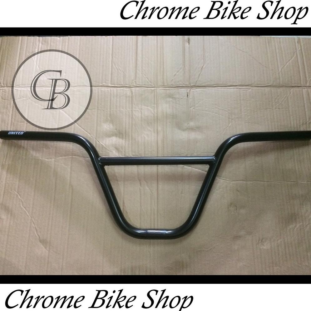 Spesial Promo Handlebar Stang Sepeda Bmx Bahan Besi United 72Cm Panjang Lebar Jumbo Murah Ori Origin