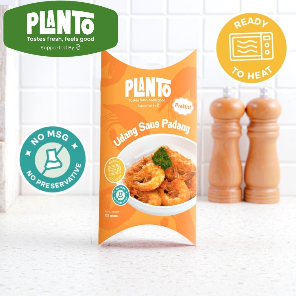 

Planto Udang Saus Padang 125 gram