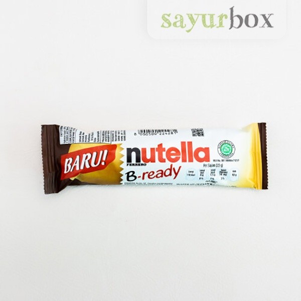 

Nutella Wafer B-Ready Chocolate 22 gram Sayurbox