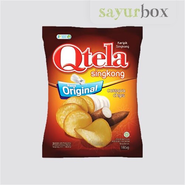 

Qtela Keripik Singkong Original 180 - 185 gram Sayurbox