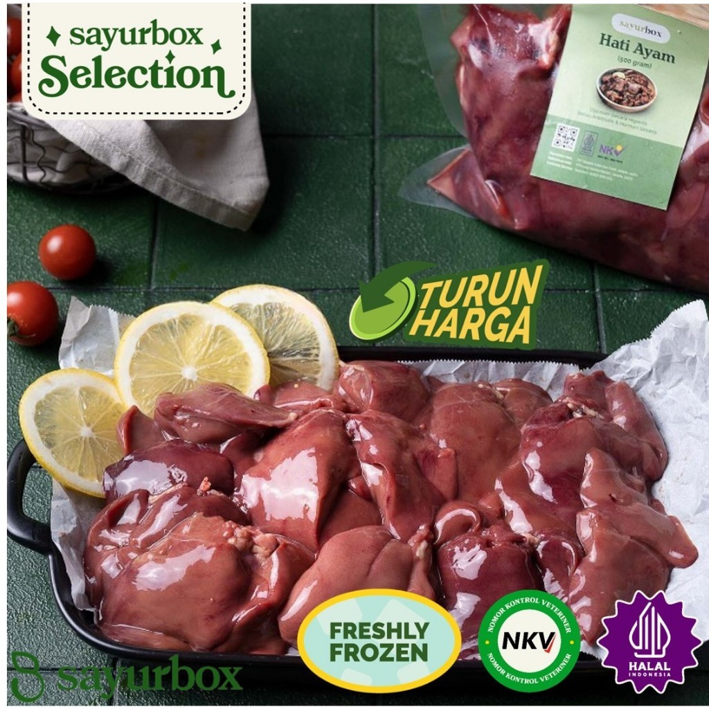 

Hati Ayam 500 gram Sayurbox