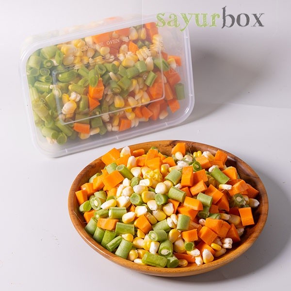 

Ijo-Ijo Kitchen Sayuran Mix Potong 1 pack Sayurbox