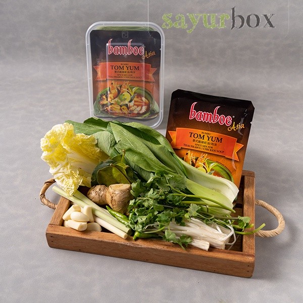 

Ijo-Ijo Kitchen Paket Masak Tom Yum Soup 1 pack Sayurbox