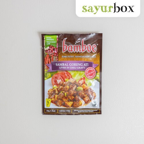 

Bamboe Bumbu Sambal Goreng Ati 54 gram Sayurbox