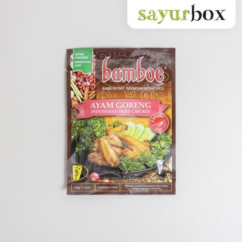 

Bamboe Bumbu Ayam Goreng 33 gram Sayurbox