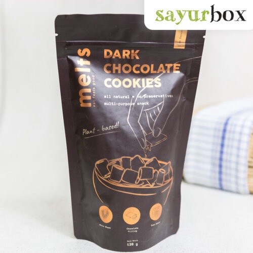 

Melts Dark Chocolate Cookies 120 gram Sayurbox