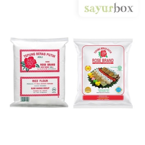 

Rose Brand Tepung Tepung Beras Putih 500 gram Sayurbox