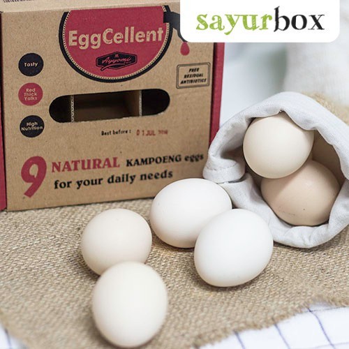 

Ayyomi Telur Eggcelent 9 pcs Sayurbox