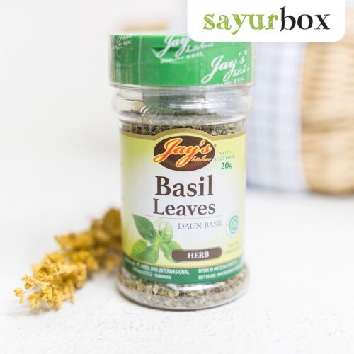 

Jays Basil Leaves 20 gram Sayurbox