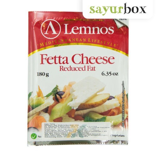 

Lemnos Fetta Cheese 180 gram Sayurbox