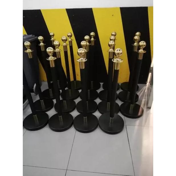 

Baru | Queue Line Tiang Antrian Pembatas Stainless Standing Barrier