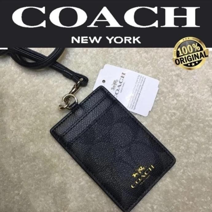 

Baru | Coach Id Lanyard In Colorblock Signature Canvas 100% Authentic!