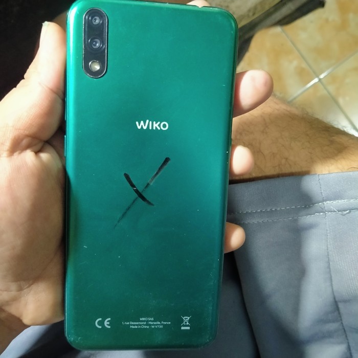 (MAUL) hp Wiko W-v730 view 4 lite minus lcd mesin JAMIN NORMAL