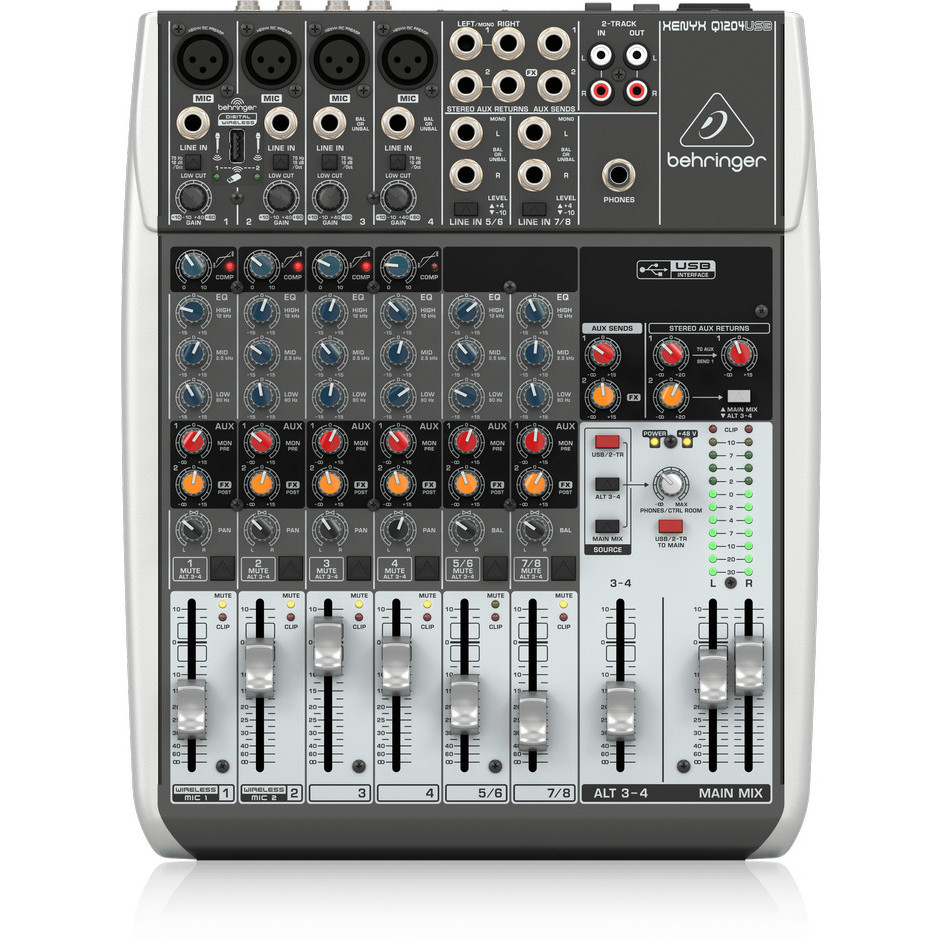 Behringer Xenyx Q1204USB Mixer