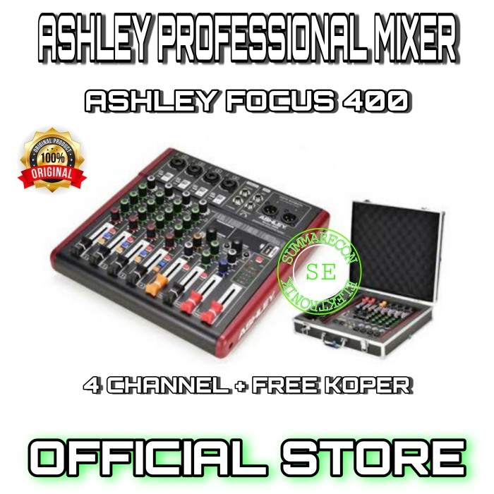Mixer ashley focus 400 original 4 channel