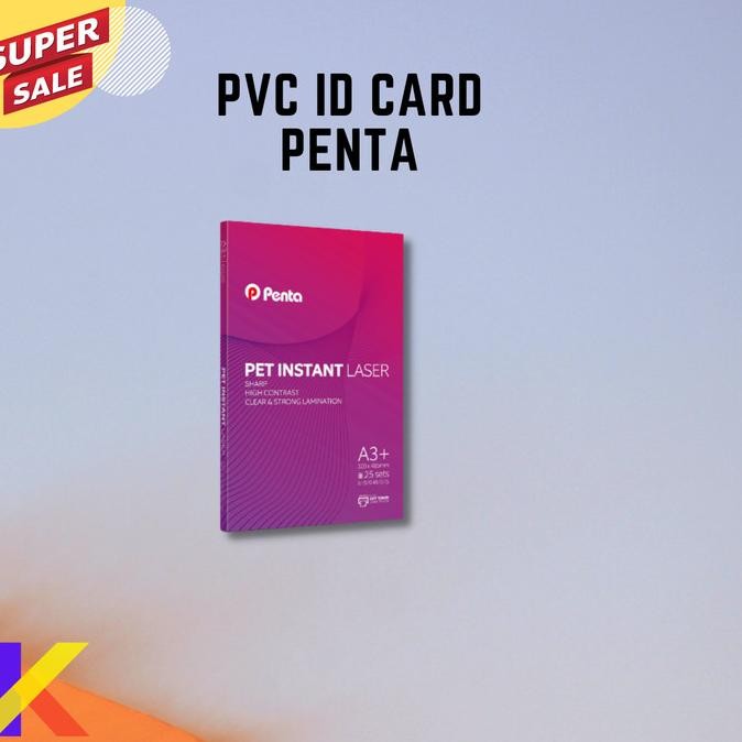 

Baru | Pvc Id Card Laser A3+ Pet Instant - Penta