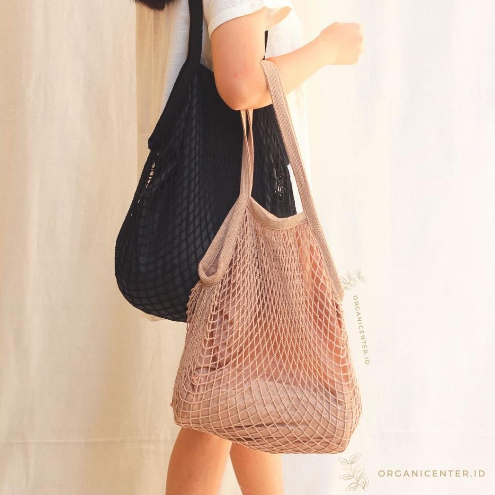 Buruan Beli Tas Jaring Premium Dengan Lapisan Dalam Summer Bag With Inner Dua Lapis Tas Jalan Wanita