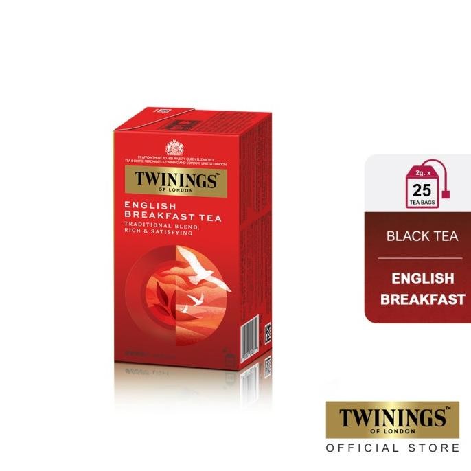 

READY STOCK TWININGS TEH HITAM CELUP ENGLISH BREAKFAST TEA 25X2GR !!!!!