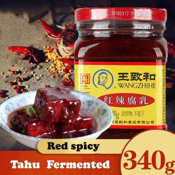 

Ready Wang Zhi He Hong La/Red Spicy Tahu Fermented