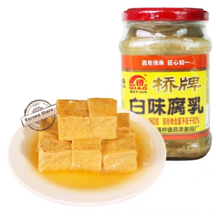

Ready Tahu Putih Qiao P/260Gr/Botol