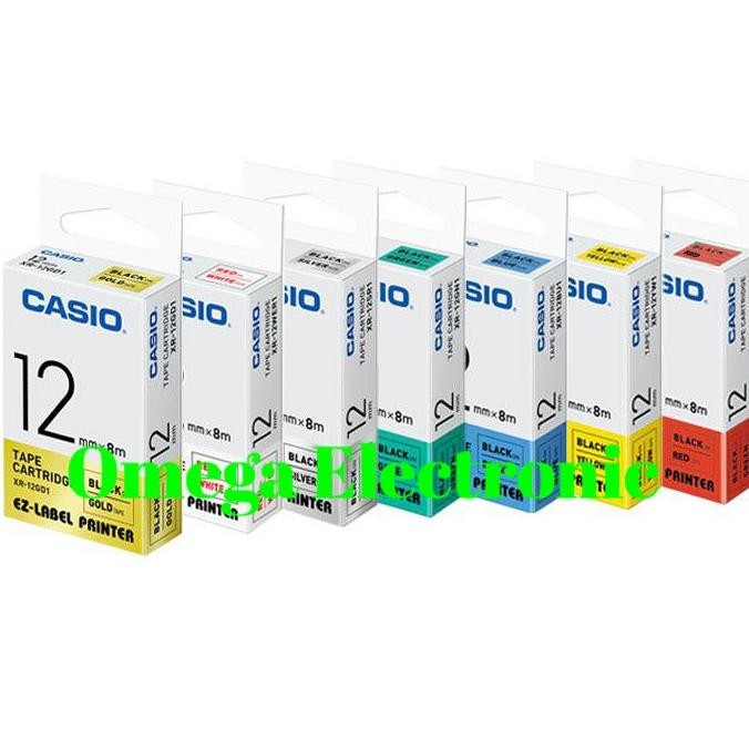 

PITA / EZ LABEL TAPE PRINTER CASIO 12MM ORIGINAL DAN TERPERCAYA