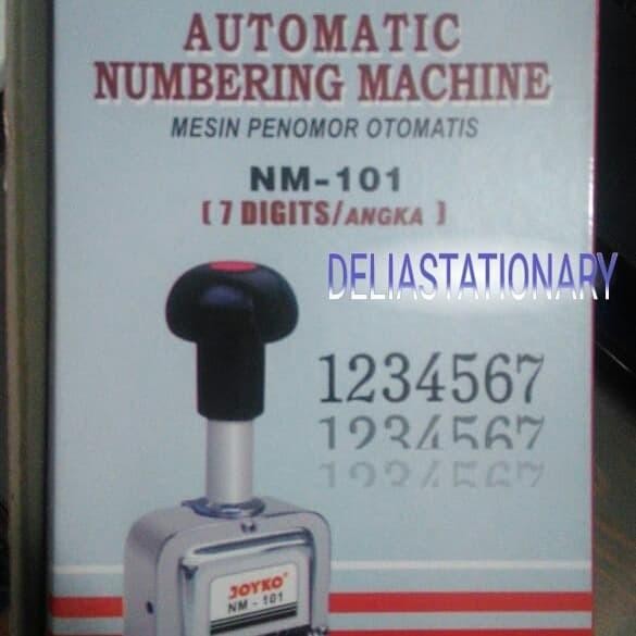 

Mesin Numbering 7 Digit Merk Joyko Nm 101