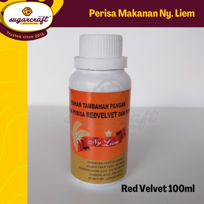 

Pasta/perisa kue Ny Liem Red Velvet