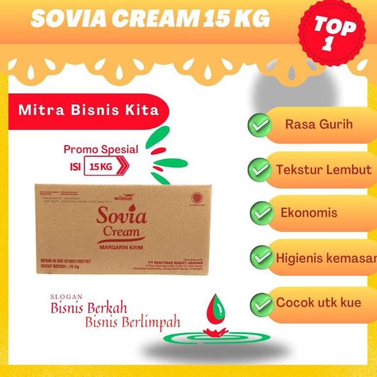 

Mentega krim Sovia 15 kg