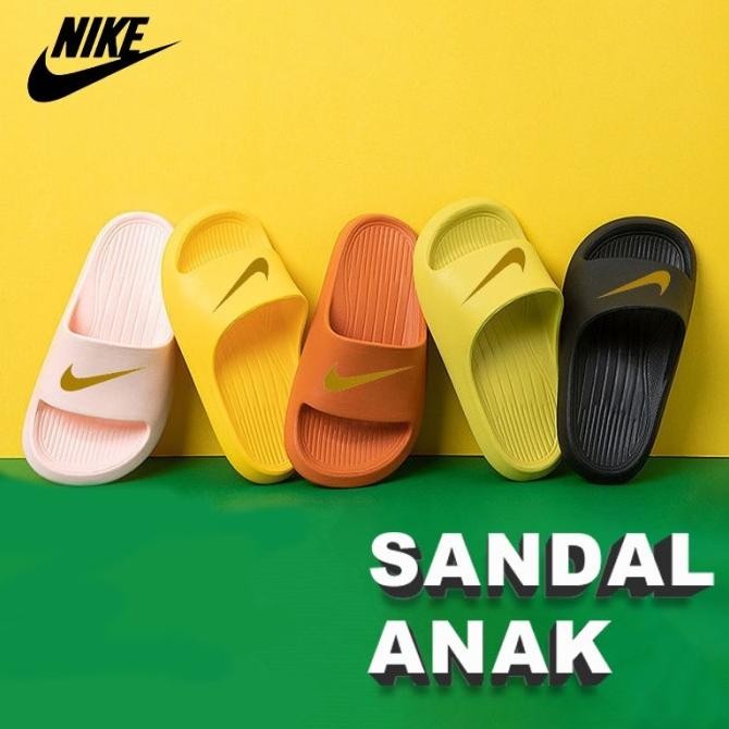 NIKE Sandal Anak Laki Laki Sendal Anak Perempuan Lembut dan Nyaman h85m