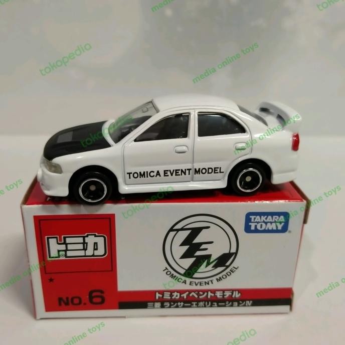 tomica mitsubishi lancer evolution IV