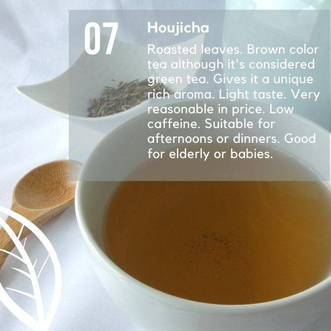 

READY STOCK HOJICHA TEA 1KG ROASTED GREEN TEA / TEH HIJAU PANGGANG / 1 KILO - 1KG !!!!!