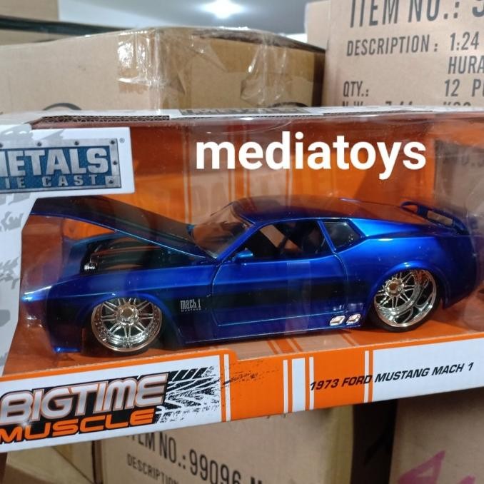 diecast 1:24 jada ford mustang mach1 (1973)