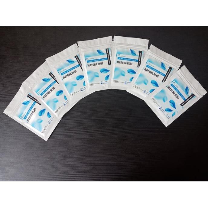 

READY STOCK PURE BLUE TEA MATCHA POWDER BUBUK 100% ORIGINAL -PEWARNA MAKANAN ALAMI !!!!!