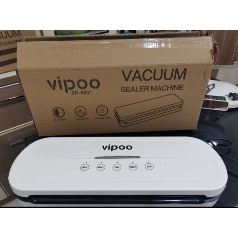 vacuum sealer makanan/mesin press plastik vacum vipoo termurah
