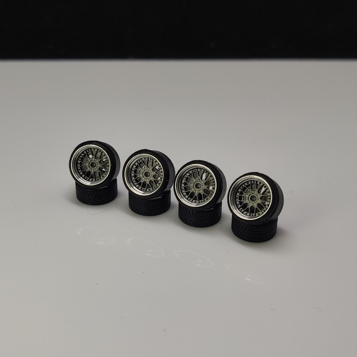 BAN KARET HOTWHEELS BAN KARET SKALA 64 BBS RS2 A TWO CONCEPT
