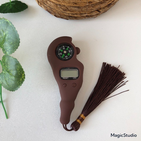 PROMO SPECIAL [COD] Tasbih Digital Kayu Tasbih Digital LED Alat Hitung Dzikir Muslim