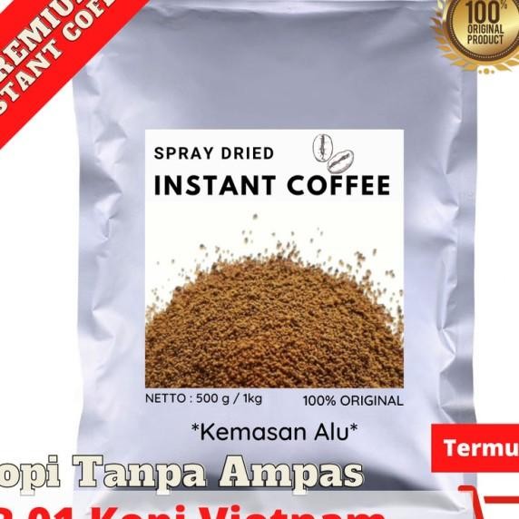 

Instant Coffee / Bubuk Kopi Spray Dried Tanpa Ampas (Sr01)