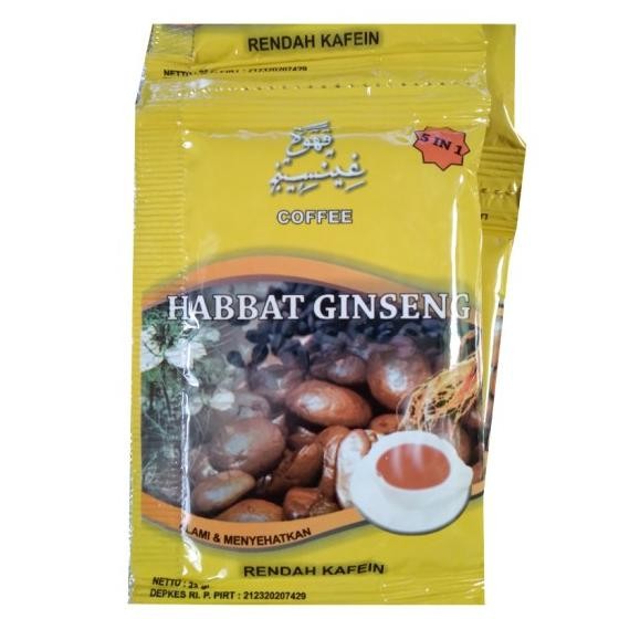 

Kopi Instan Dengan Ginseng Habbatussauda Hebal Pilihan