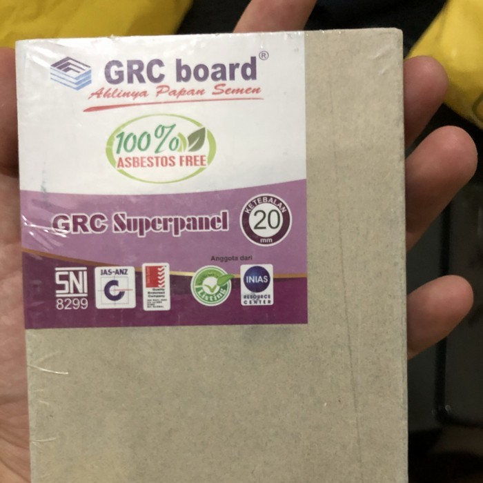 GRC BOARD 20 mmx1200x2400 ( Untuk lantai) - 1220x2440