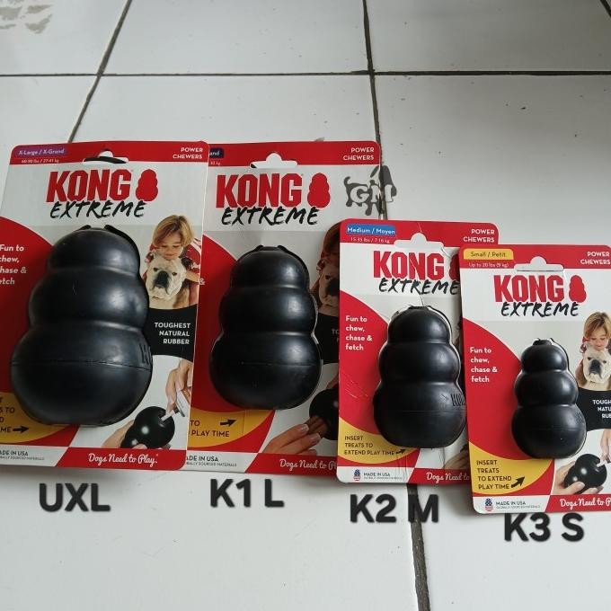 Mainan Anjing Kong Extreme K1 K2 K3 Uxl