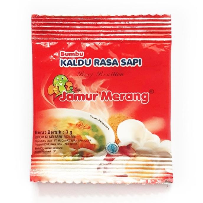 

[PER PCS] Kaldu Rasa SAPI Cap Jamur Merang 3gr