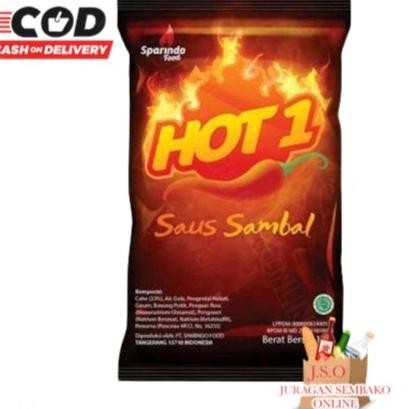 

Saus Sambal Hot 1 1KG Saus Sambal Extra Pedas Saos Hot One