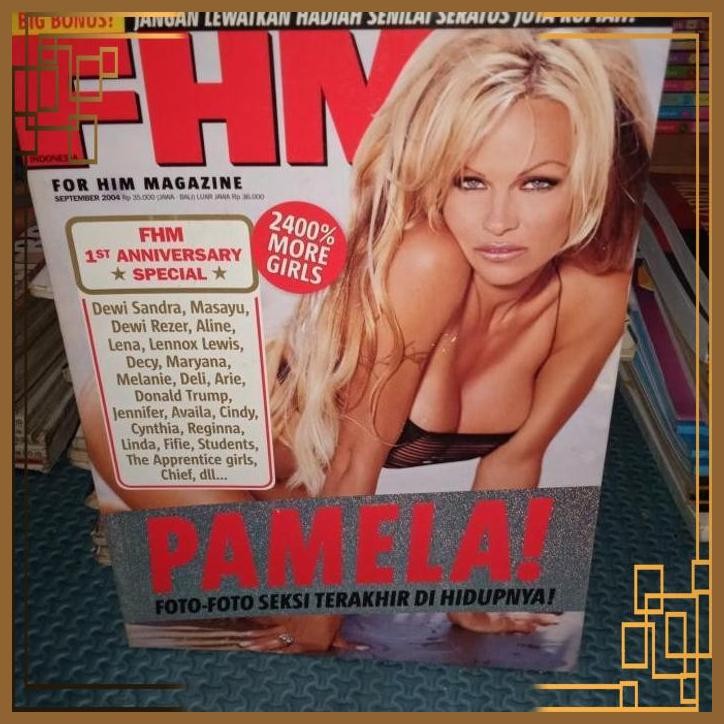 

[TBHN] majalah for him magazine cover pamela