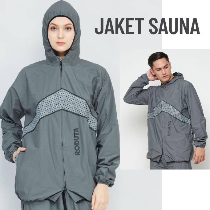 Baju Sauna Jumbo / Sauna Suit / Roduta Jogging Jaket Saja